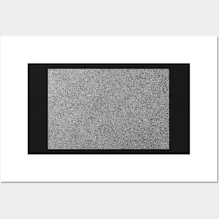 Closeup of grey granite Posters and Art